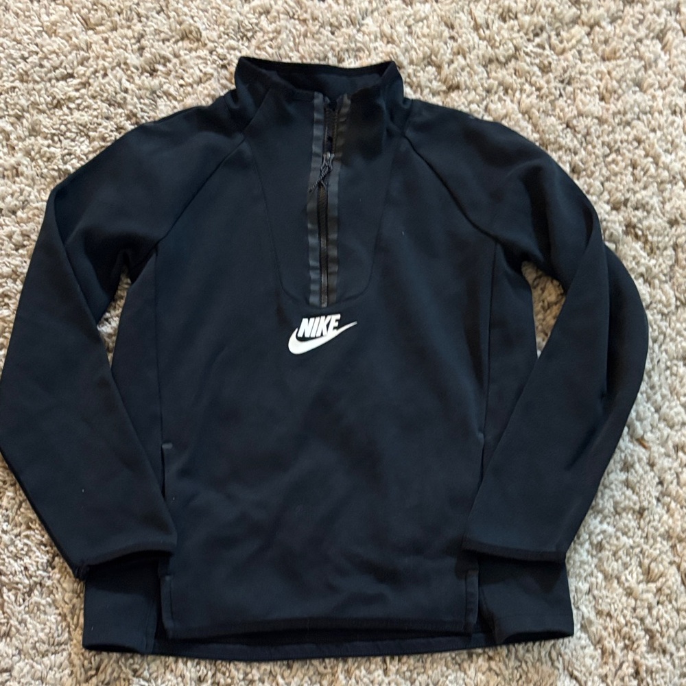 Nike Black Half-Zip Sweatshirt